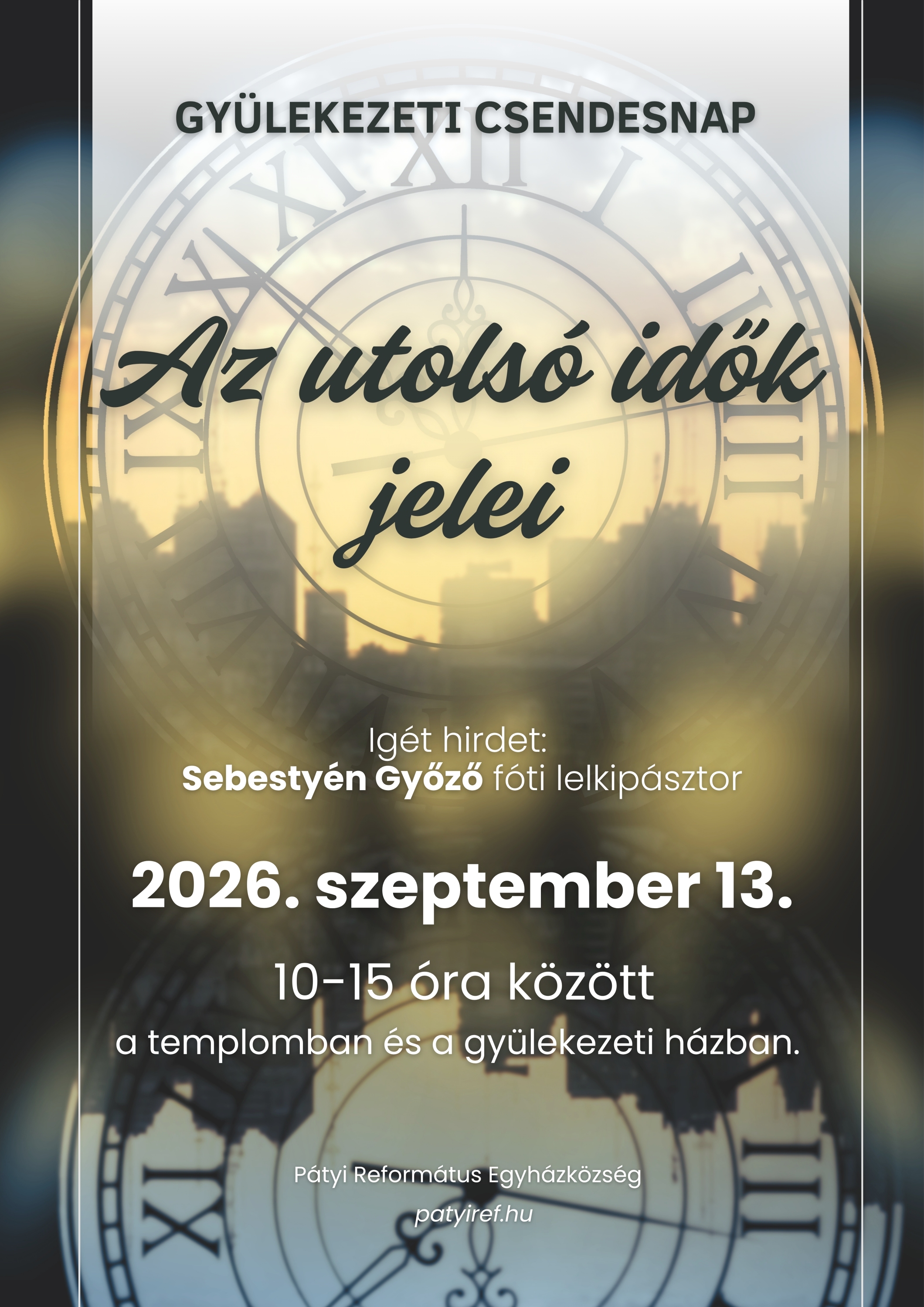 Gyülekezeti csendesnap